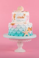 emma cupcakes cake design nice mermaid